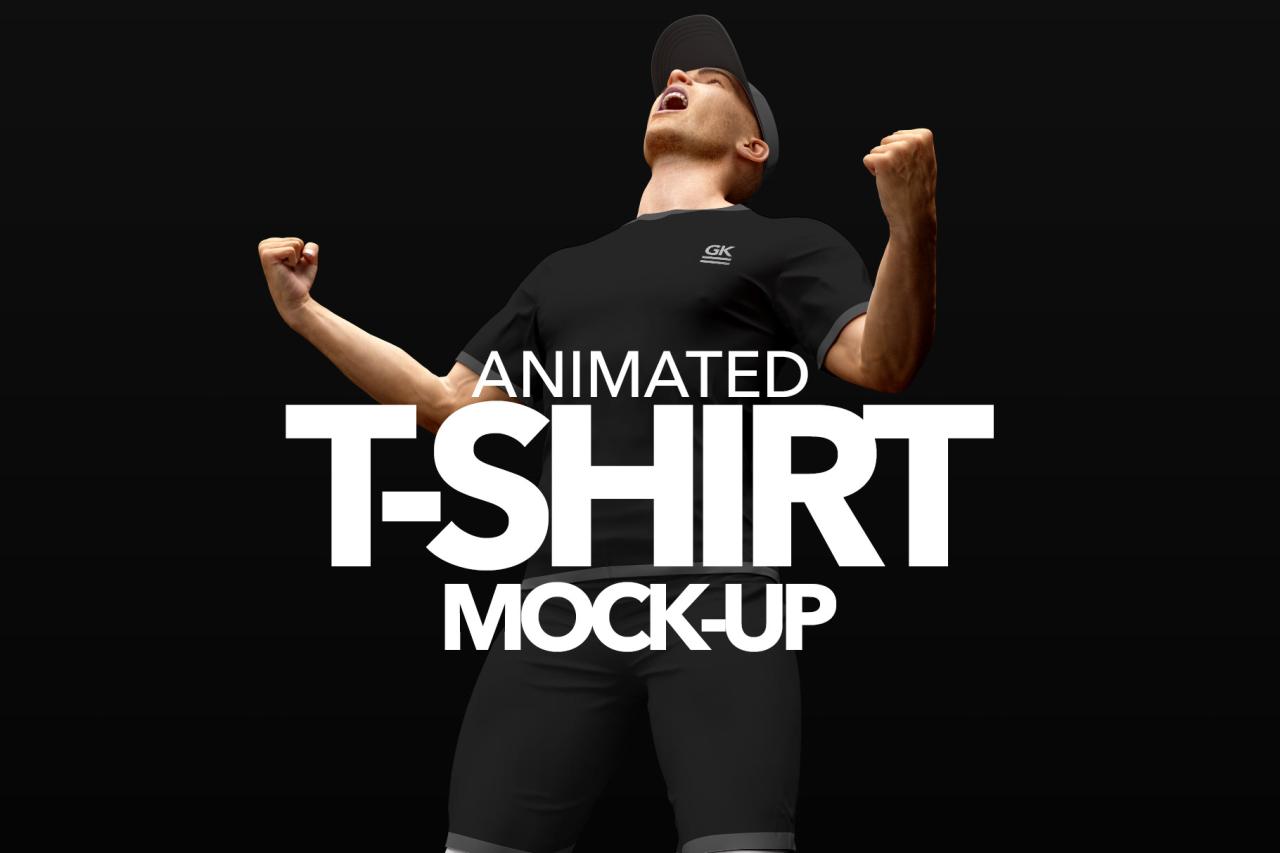 T Shirt Animated Mockup