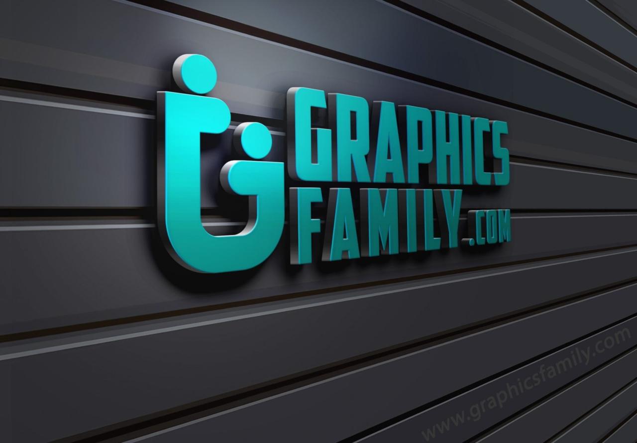 3d Logo Mockup Online