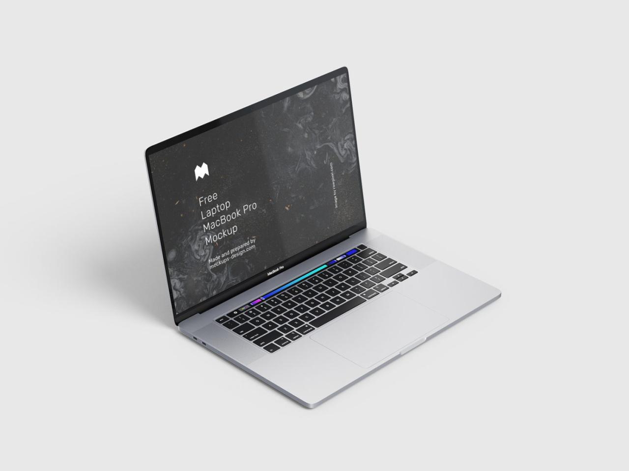 Free Mockup Macbook