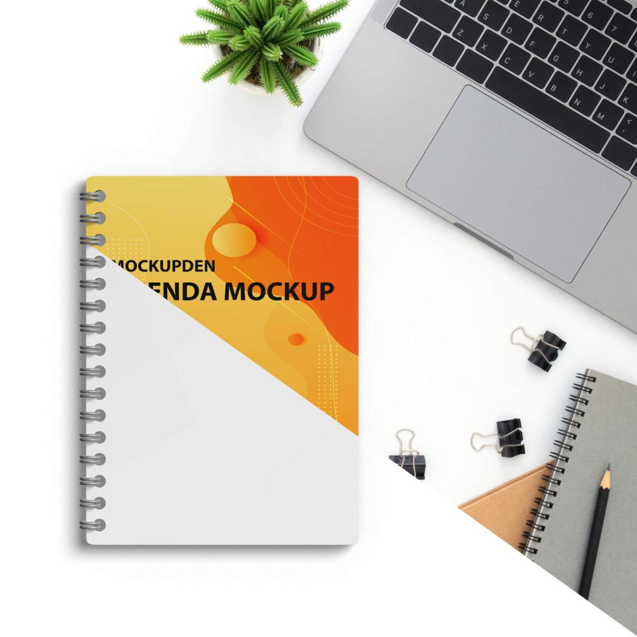 Agenda Mockup Free