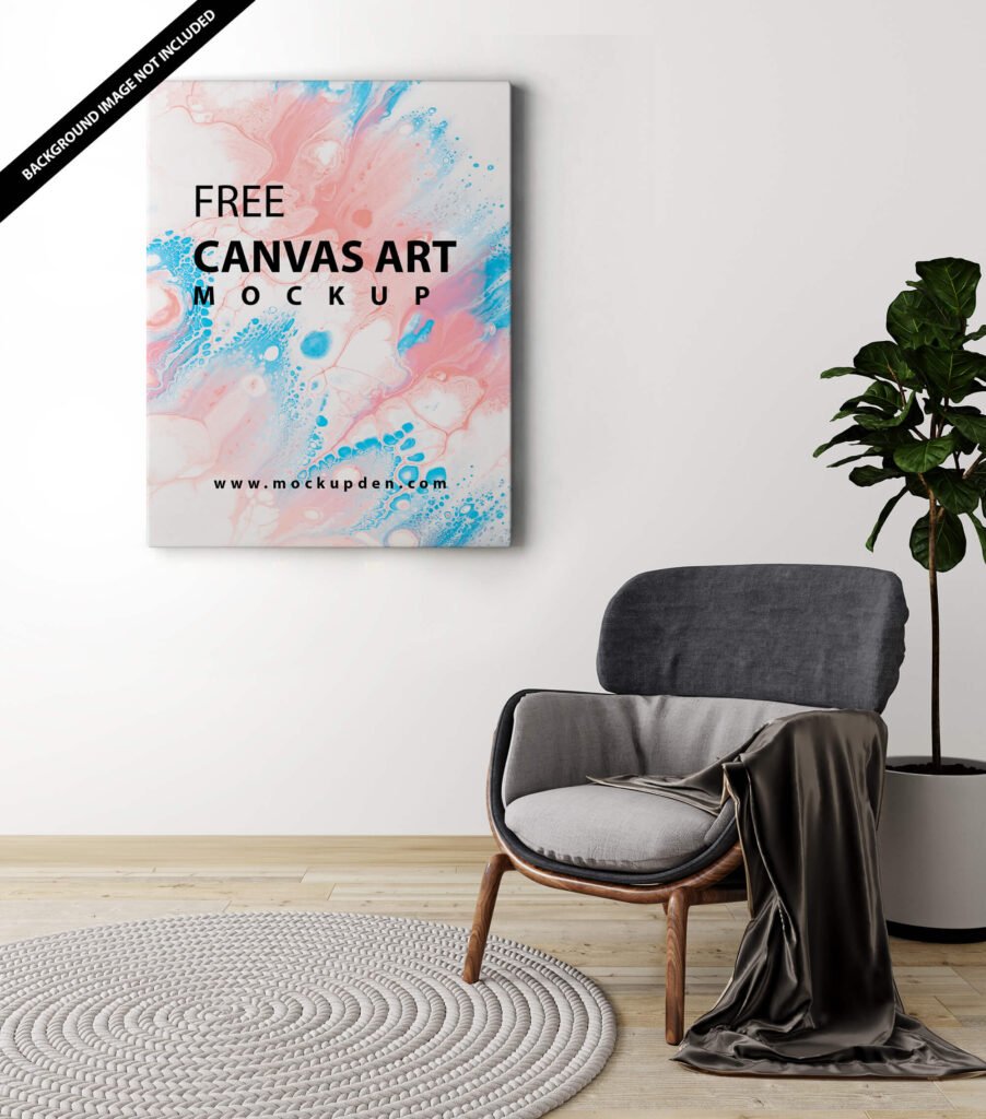 Mockup Canvas Free