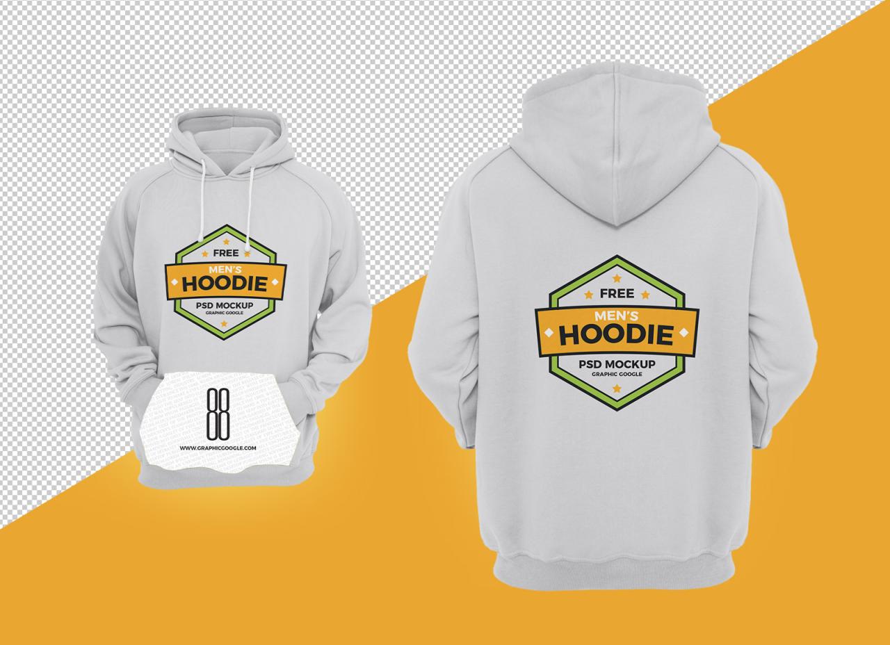 T Shirt And Hoodie Mockup