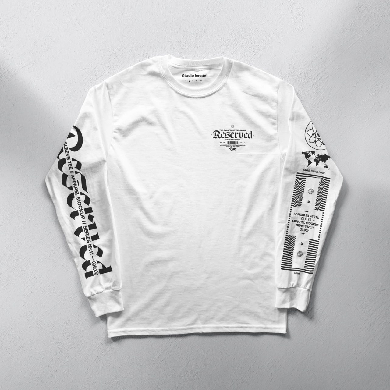 Sleeve T Shirt Mockup