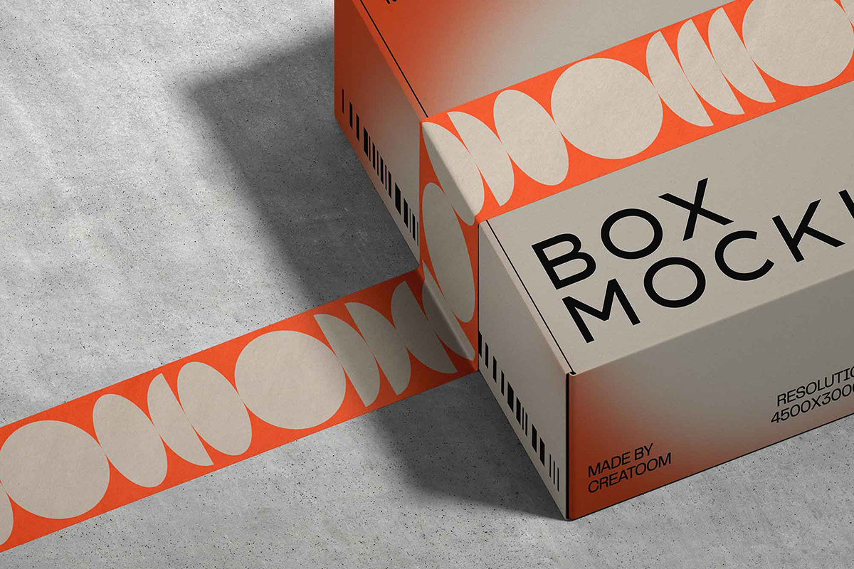 Packing Tape Mockup