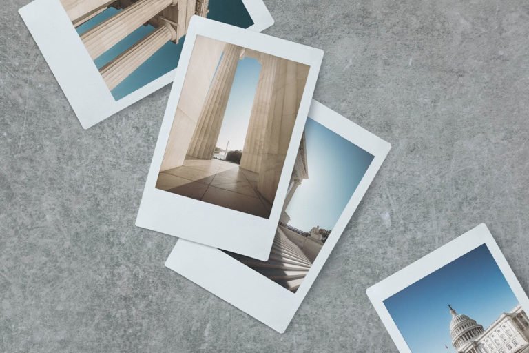 Polaroid Mockup Free