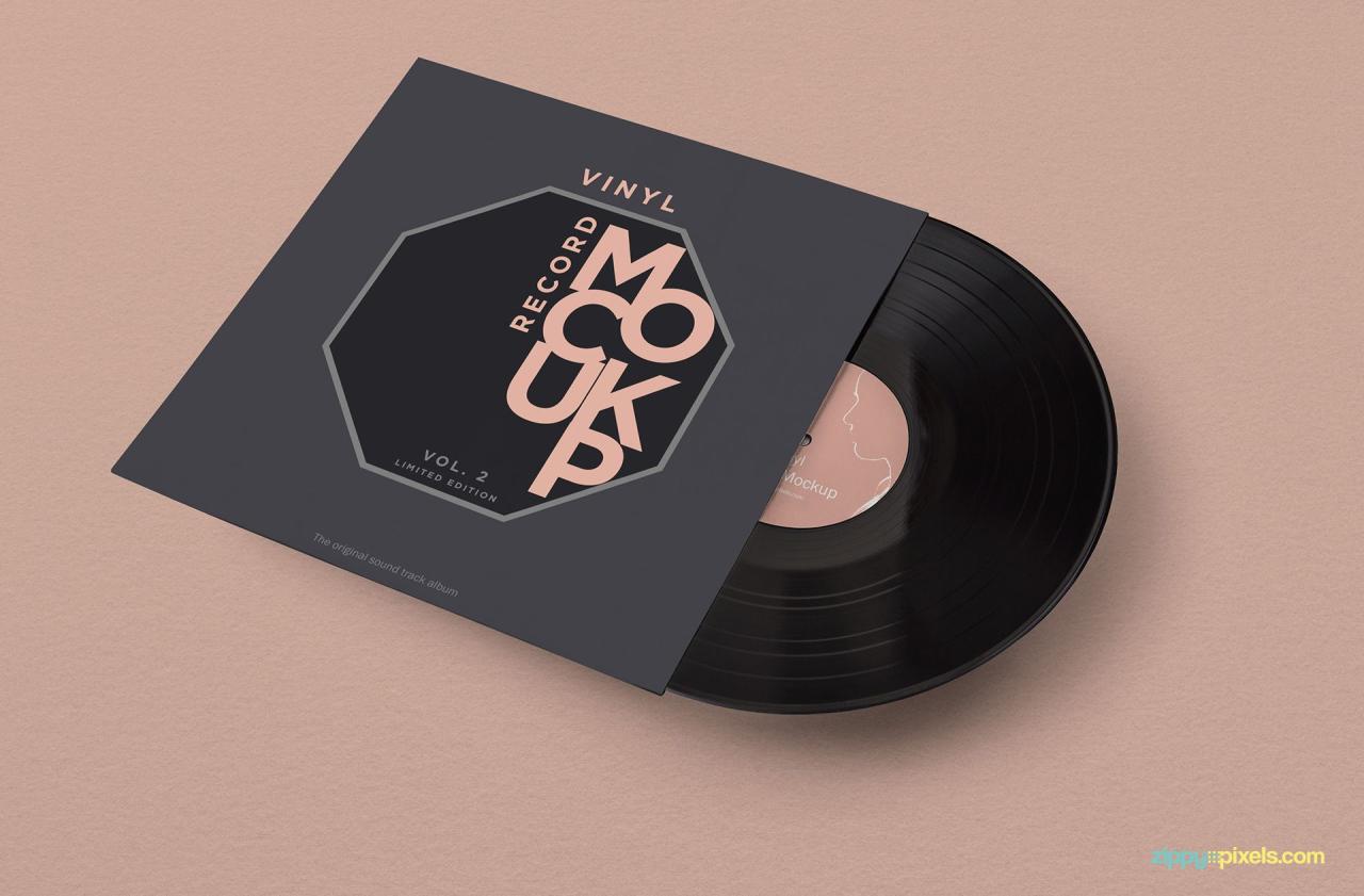 Mockup Vinyl Free