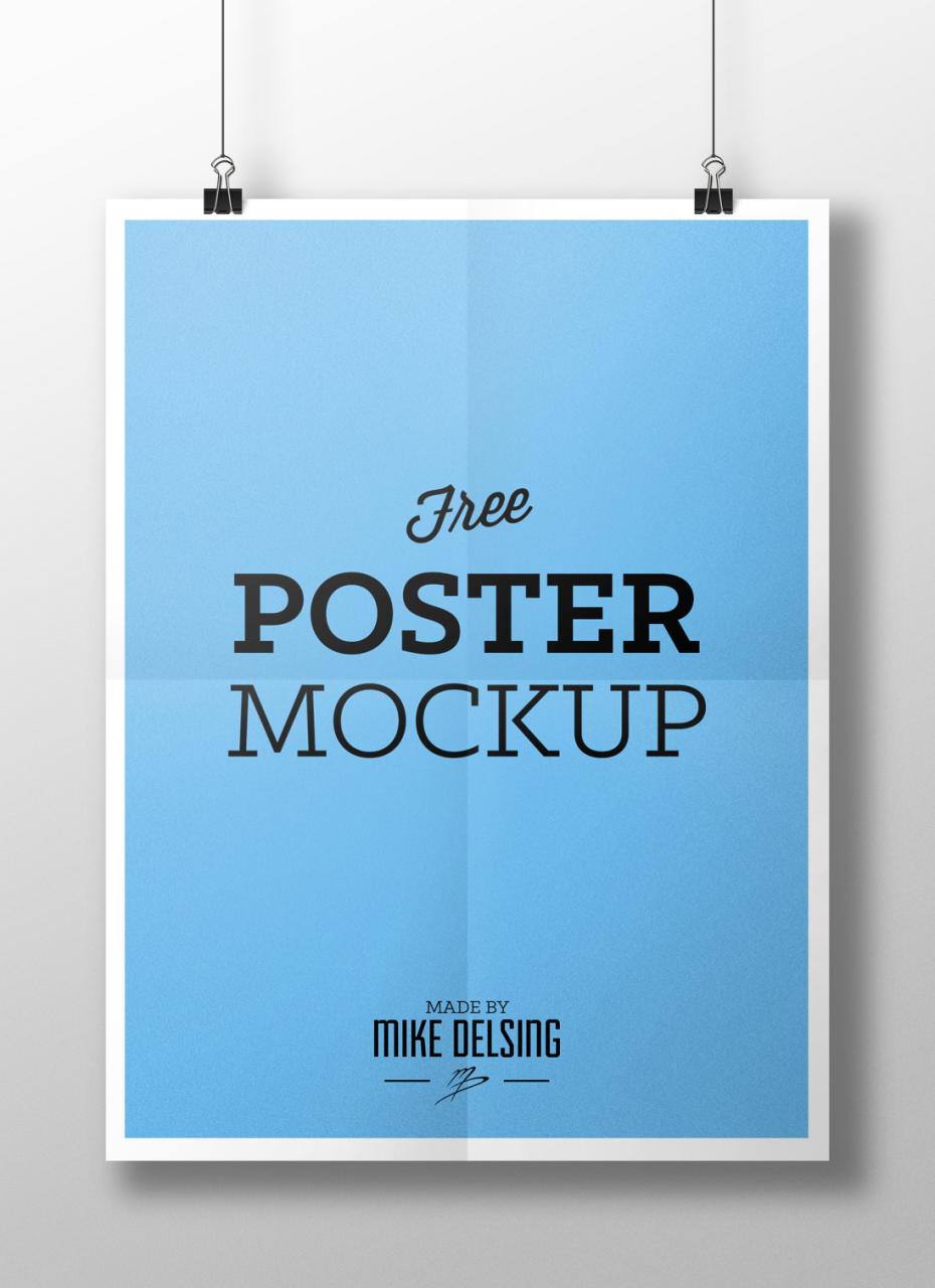 Mockup Poster Free Download