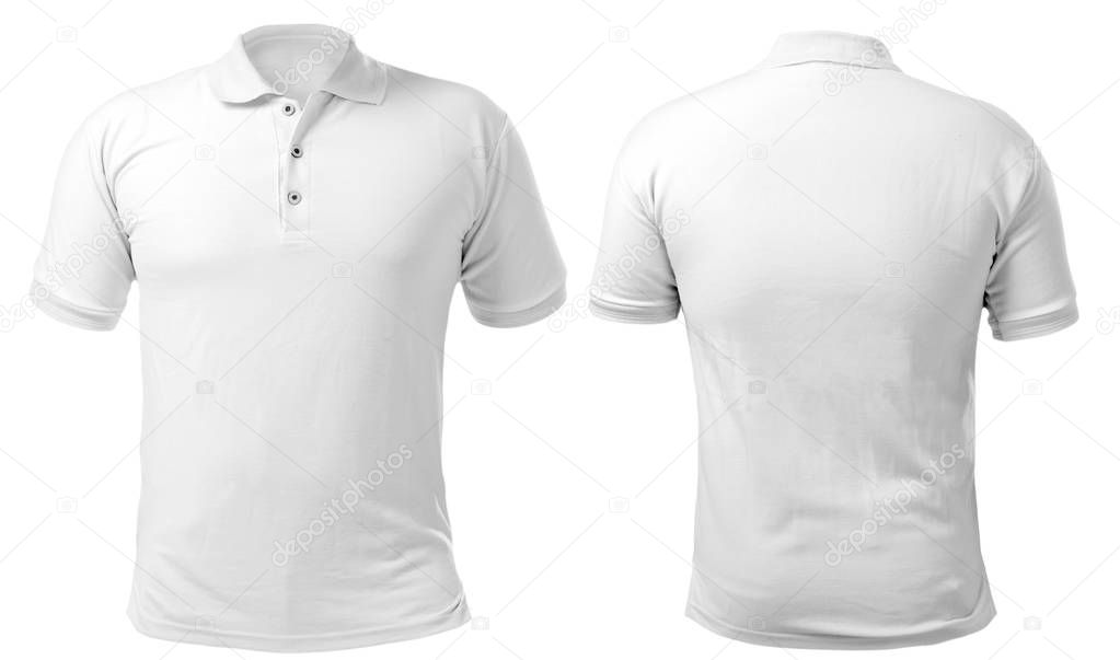 T Shirt Collar Mockup