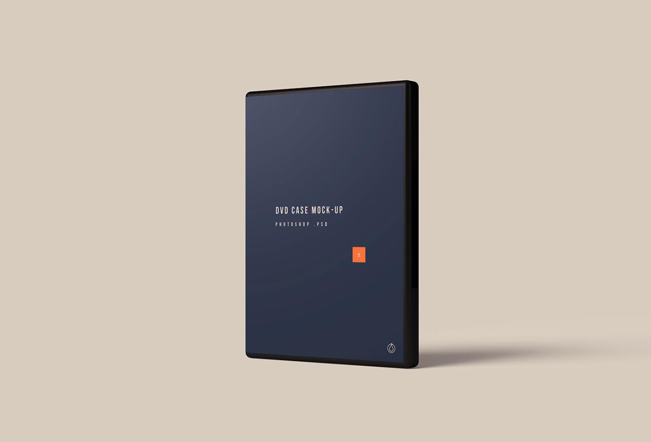 Dvd Case Mockup