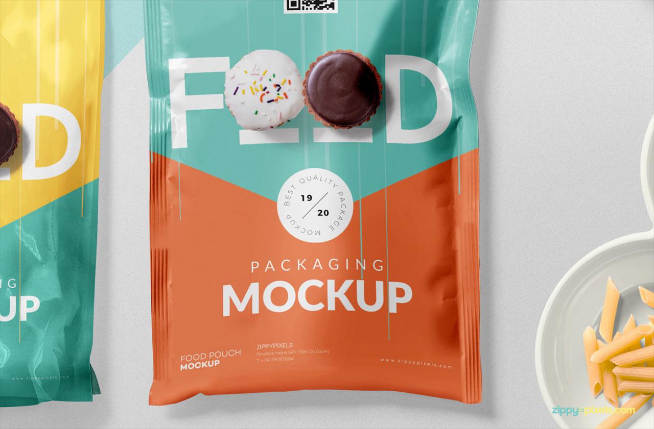 Food Package Mockup