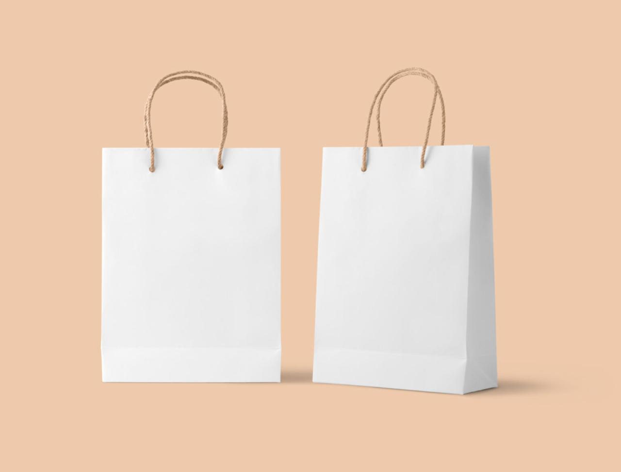 Paper Bag Pad Mockup