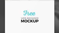 Web Browser Mockup