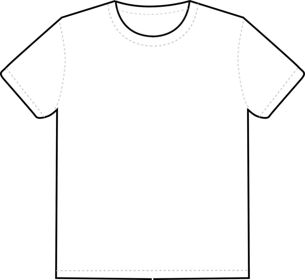 T Shirt Template Ideas