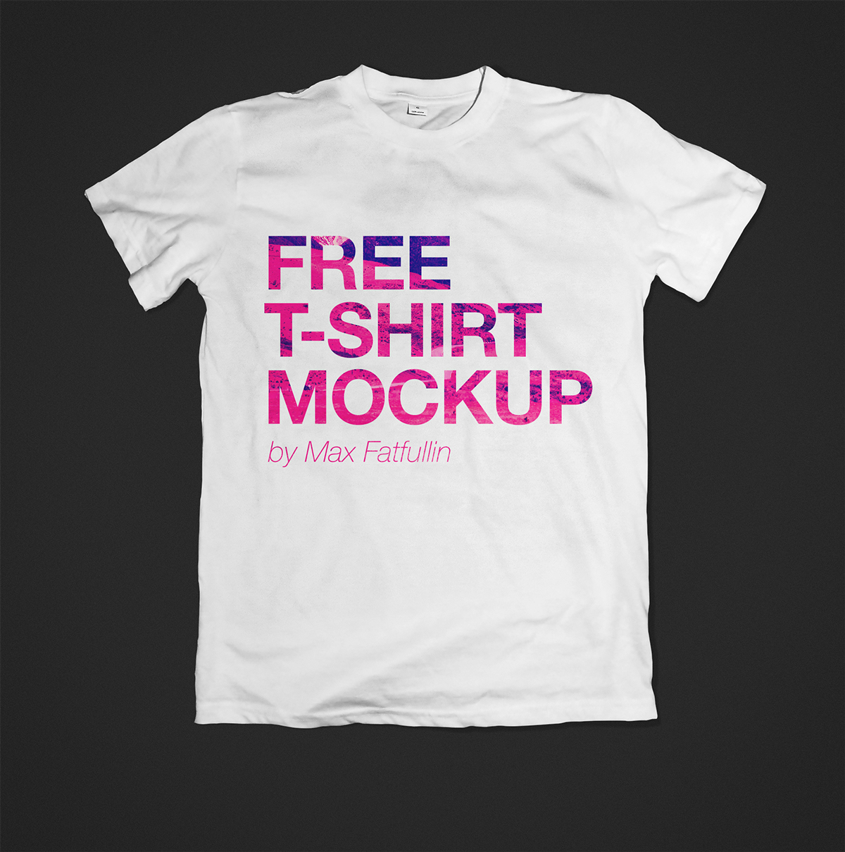 T Shirt Mockup With Model Psd