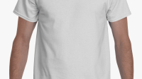 White T Shirt For Mockup