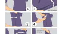 How To Fold And Tuck A Shirt