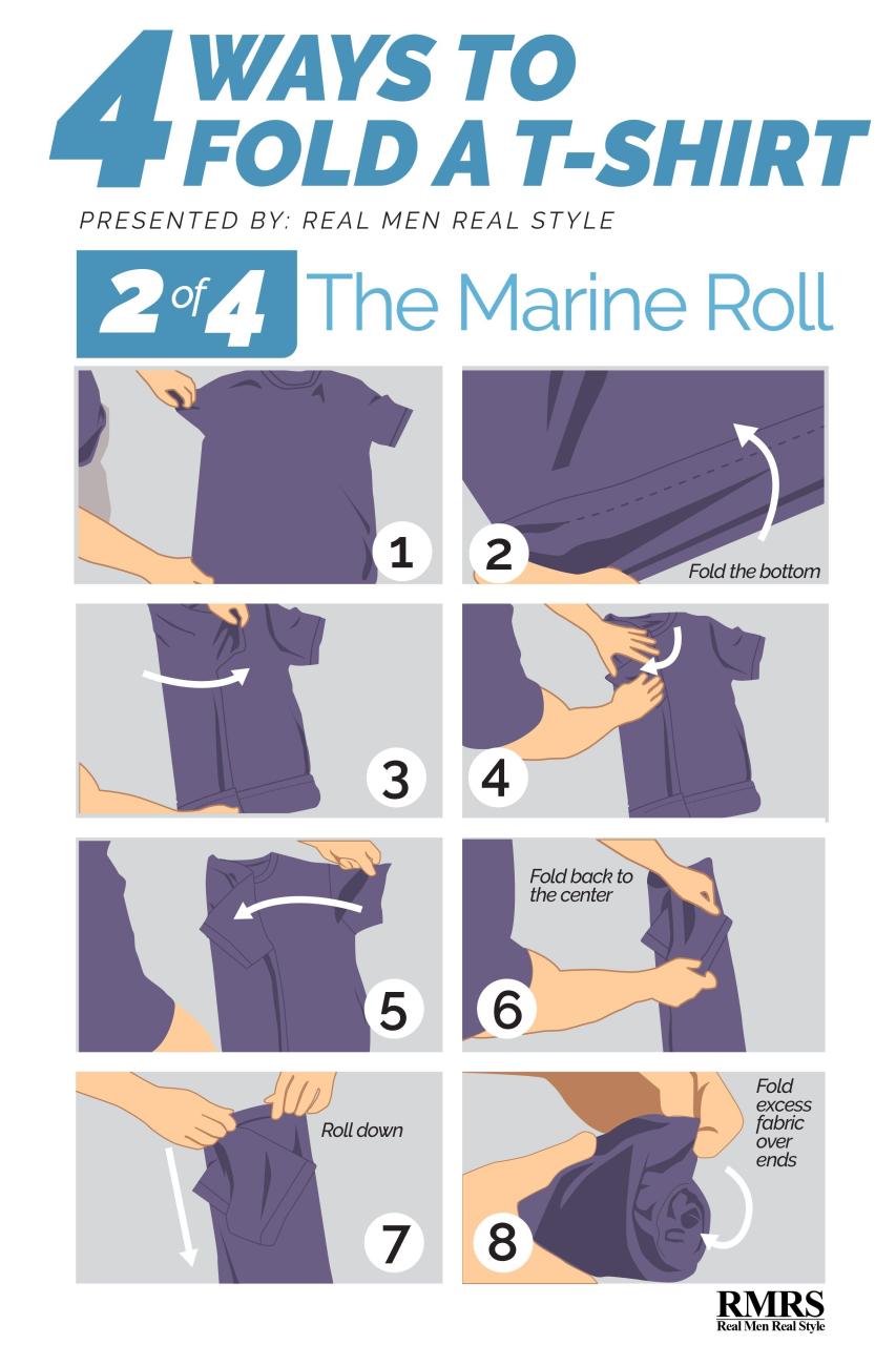 How To Fold And Tuck A Shirt