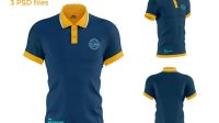 T Shirt Polo Mockup Psd Free Download