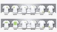 T Shirt Design Template Size