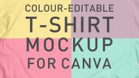 How To Do Shirt Mockups On Canva