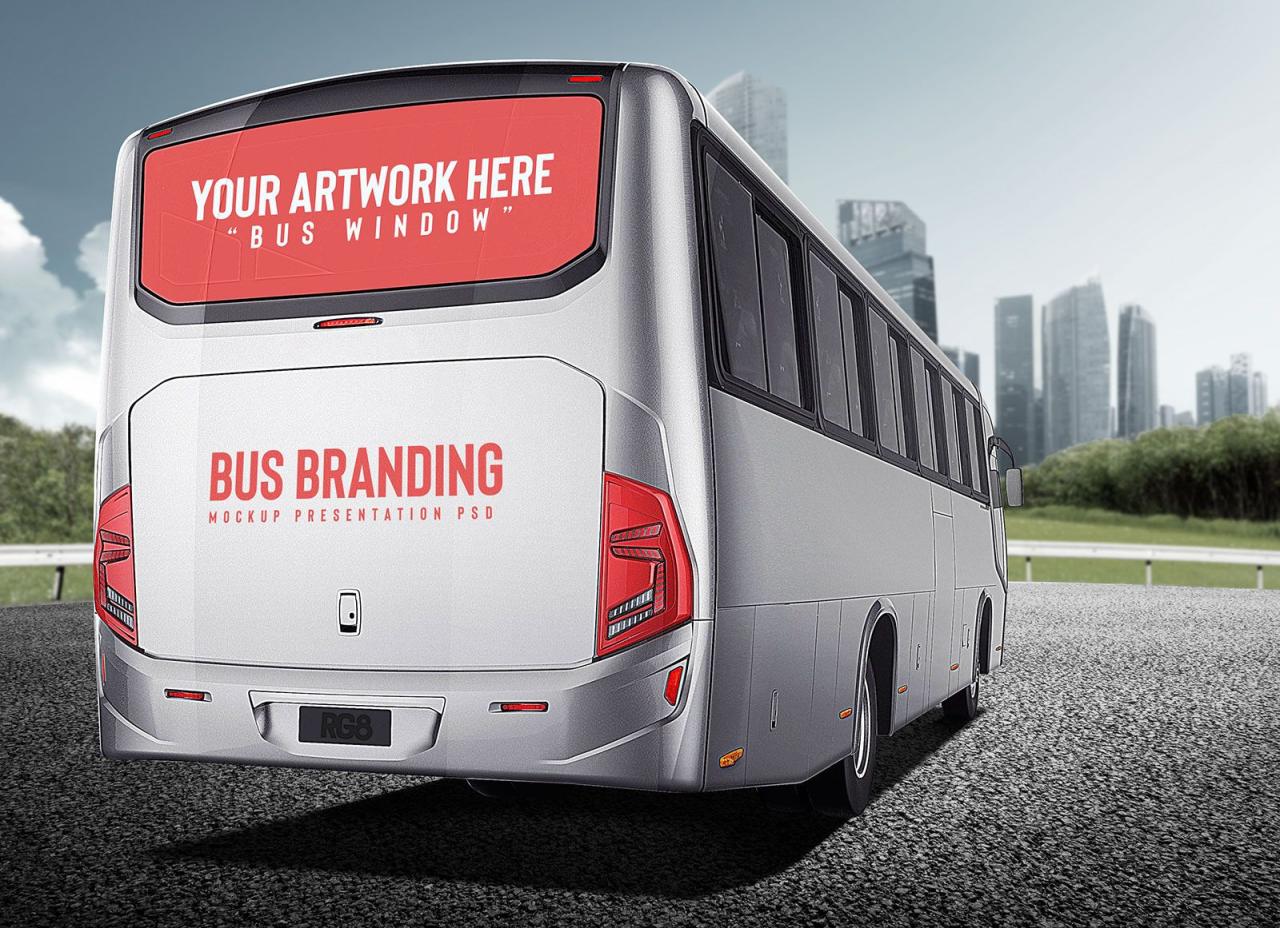 Bus Mockup Free