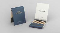 Id Landscape Free Matchbook Mockup