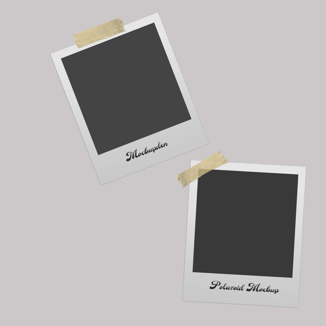 Mockup Polaroid