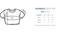 Crop Top T Shirt Template