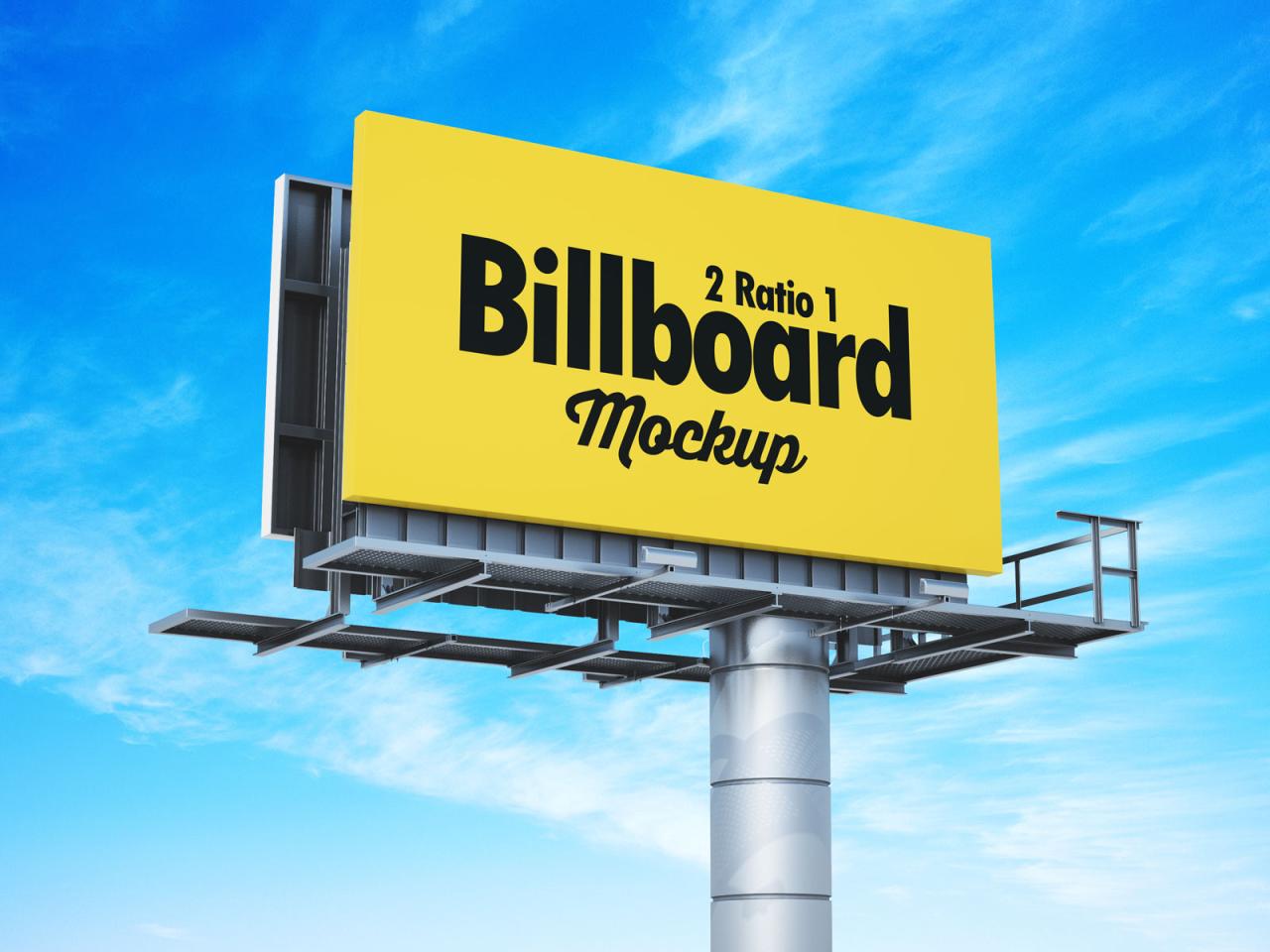 Billboard Mockup Psd
