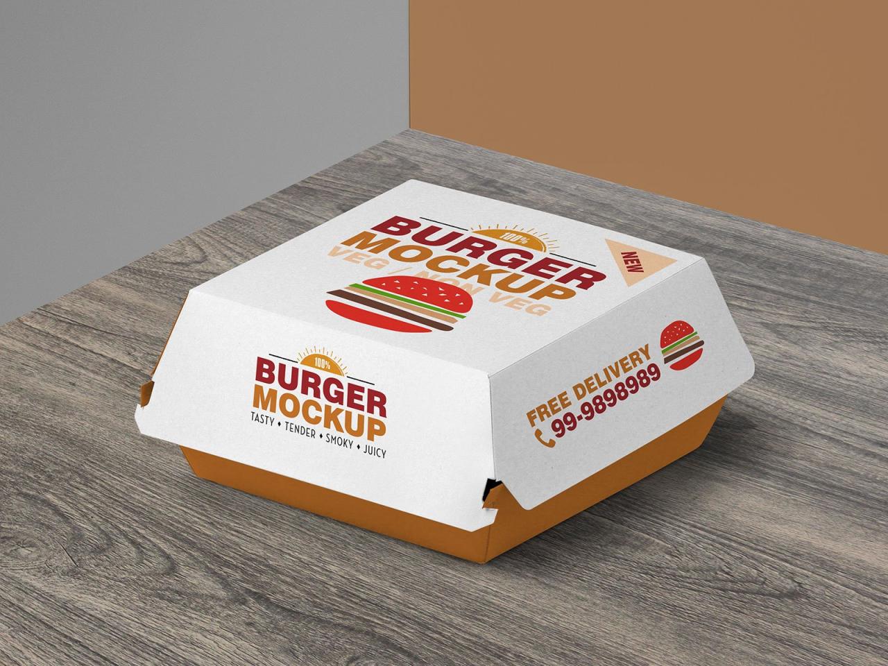 Burger Mockup