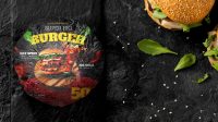 Hand Free Psd Burger Mock Up