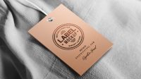 Clothing Tag Mockup