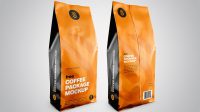 Free Coffee Pouch Mockup