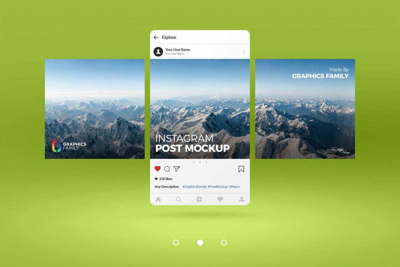 Mockup Instagram Post Free