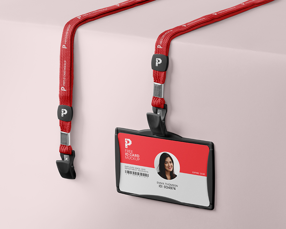 Id Card Id Card Mockup Free