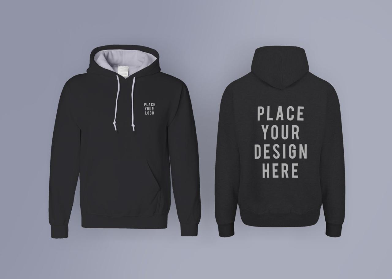 Mockup Hoodie Psd Free