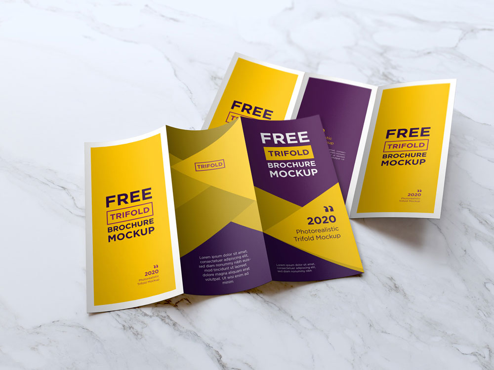 3d Brochure Mockup Psd Free