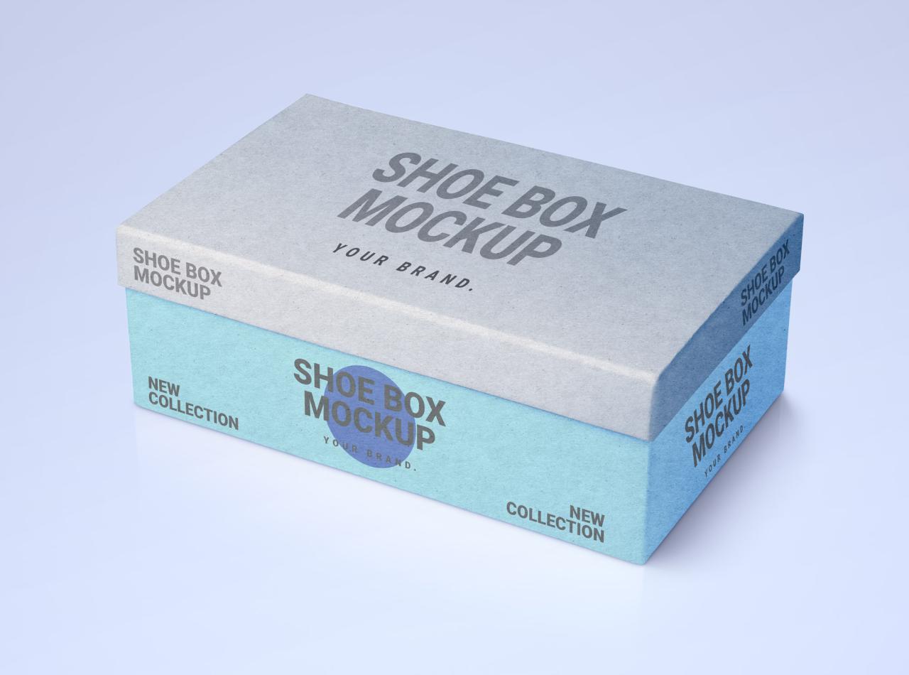 Top 10 Free Shoebox Mockup