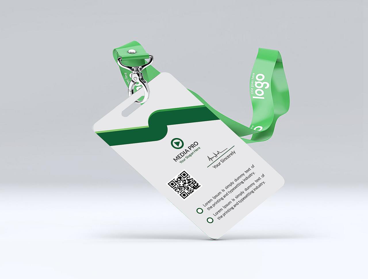 Mockup Id Card Free