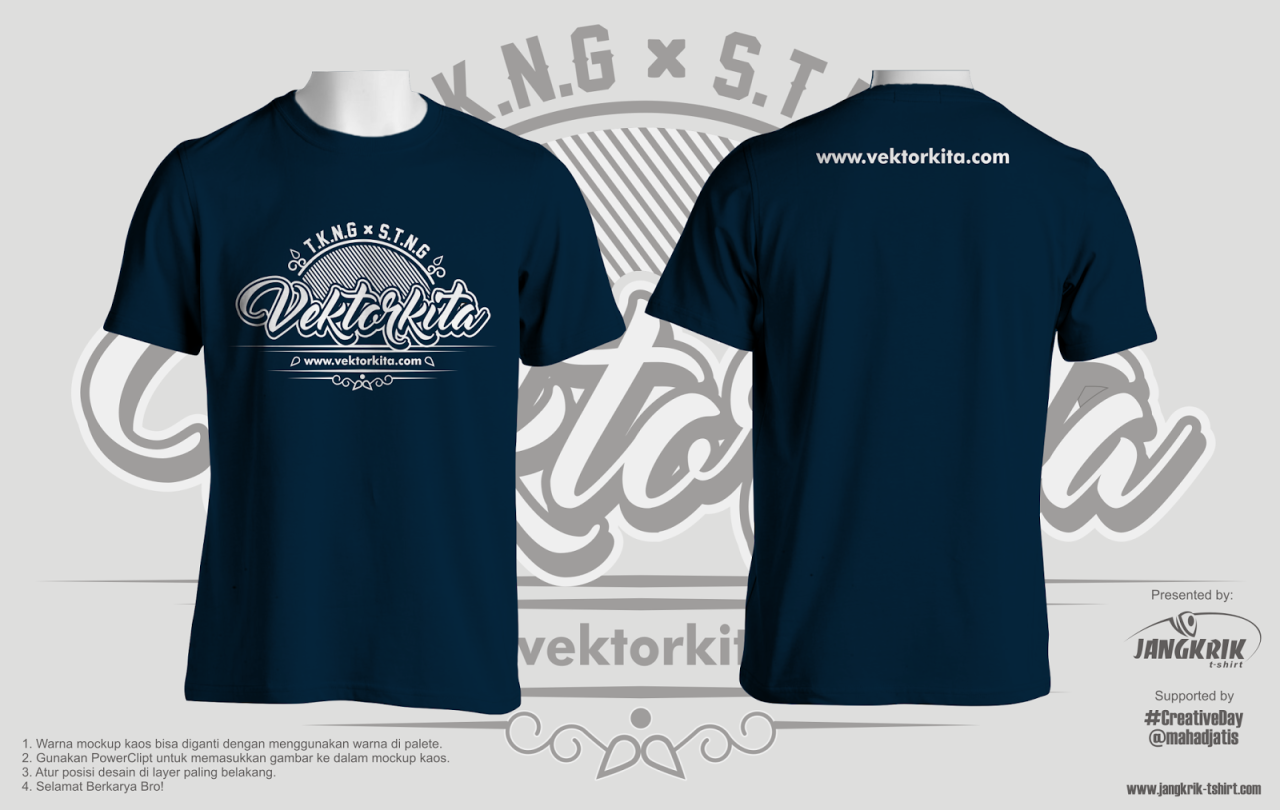 Mockup T Shirt Corel