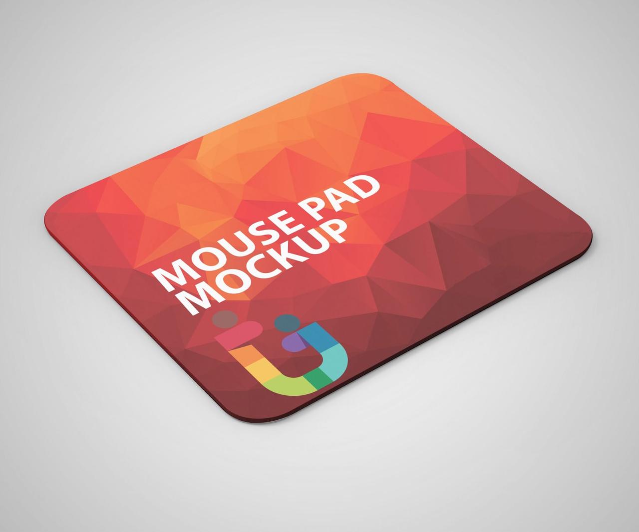 Mouse Pad Mockup Free