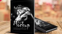 Photoshop T Book Mockup Psd