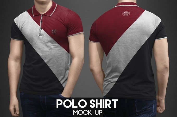 Polo Polo Shirt Mock Up Free Download