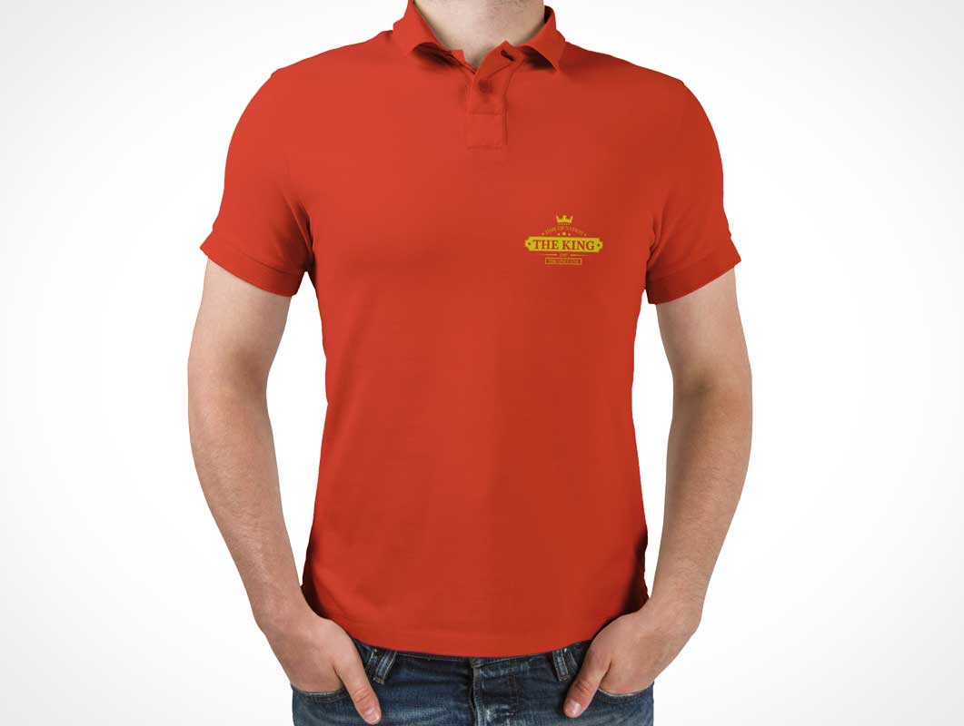 Polo Shirt Psd Template