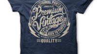 Vintage T Shirt Template Psd