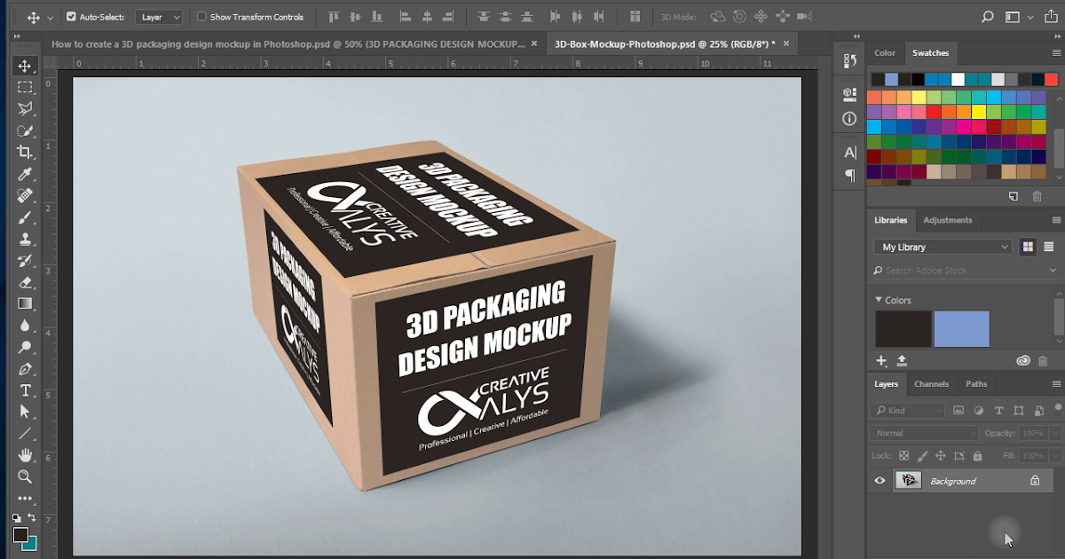 Packaging 3d Mockup Online
