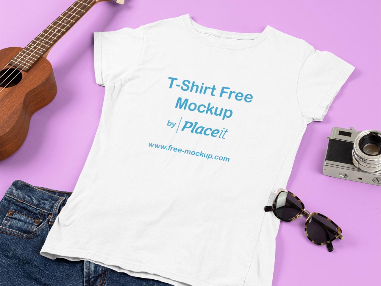 Placeit Free Shirt Mockup