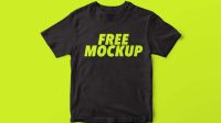 Tee Shirt Mockup Psd Free