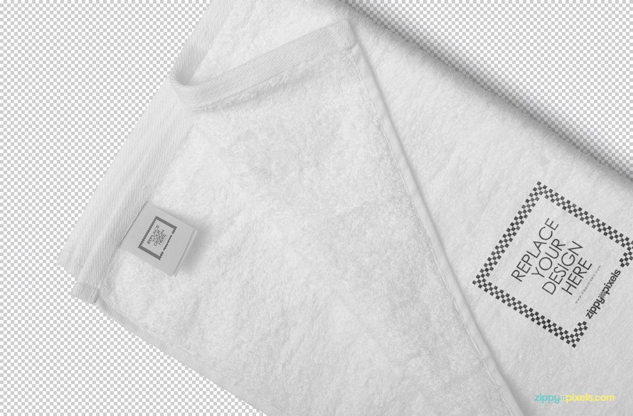 Towel Mockup Free