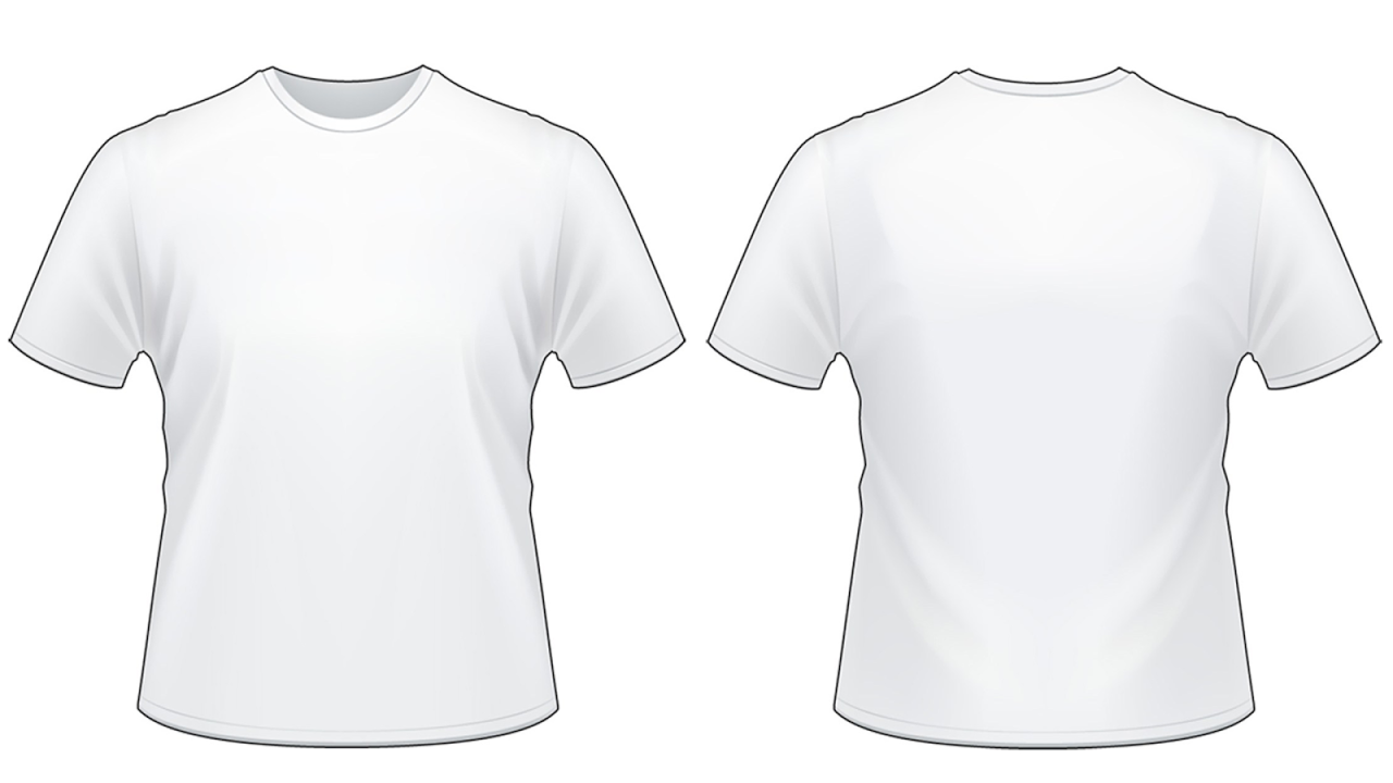 T Shirt Template High Resolution